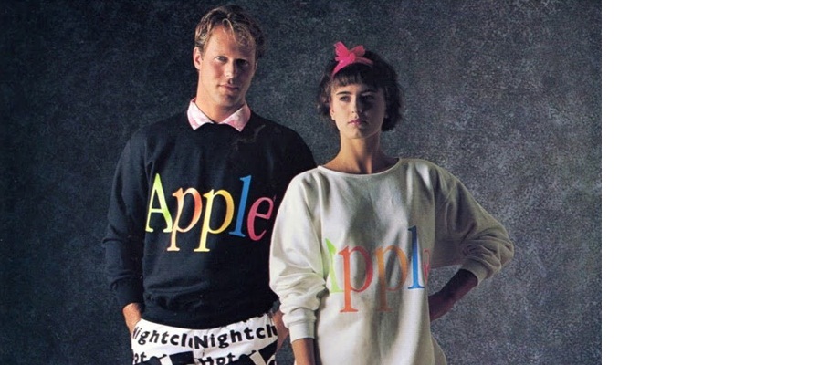 1986 – Apple´s eigene Modekollektion