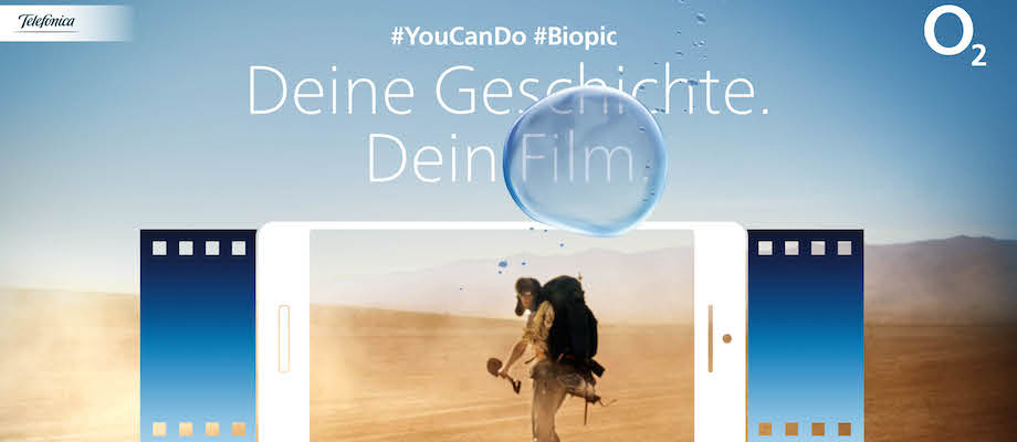 O2: Deine Geschichte. Dein Film. #YouCanDo #Biopic