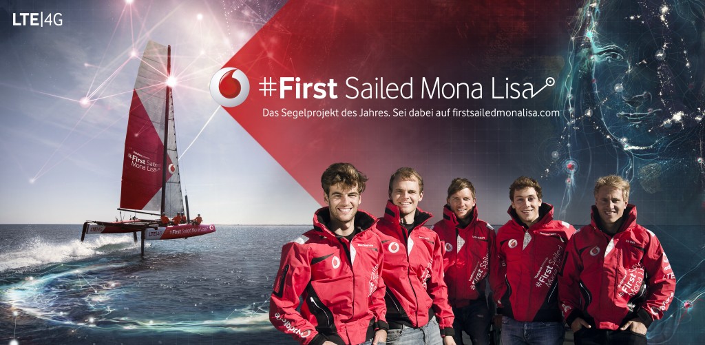 Vodafone präsentiert #FirstSailedMonaLisa
